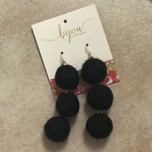 Bijou black earrings